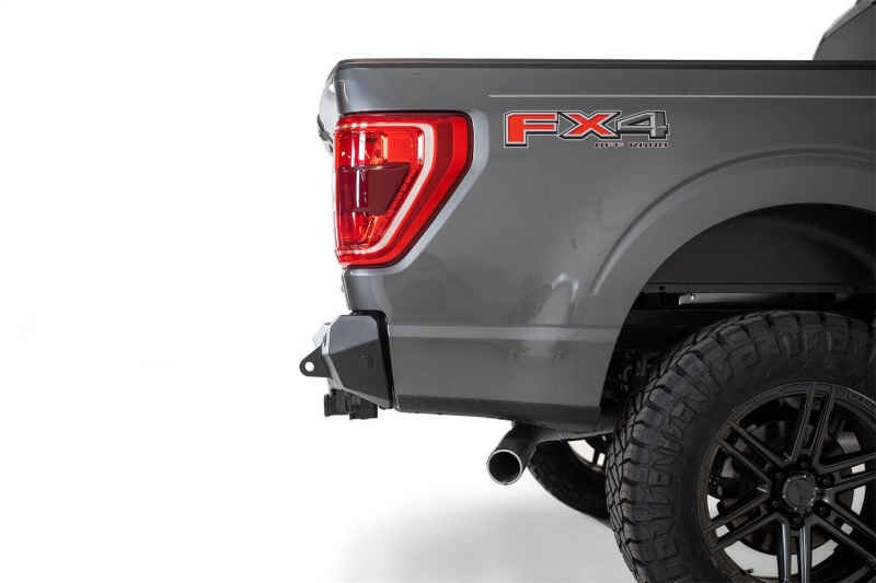 Ford F-150 Bumper - Rear - Addictive Desert Designs - Stealth Fighter - Hammer Black - `24-`27